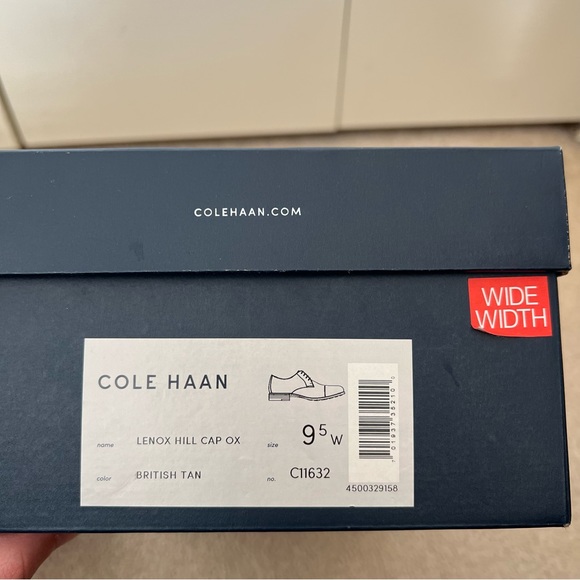 Cole Haan Lenox Hill Cap Toe Oxford - Tan Men’s Size 9.5 Wide - Picture 9 of 9